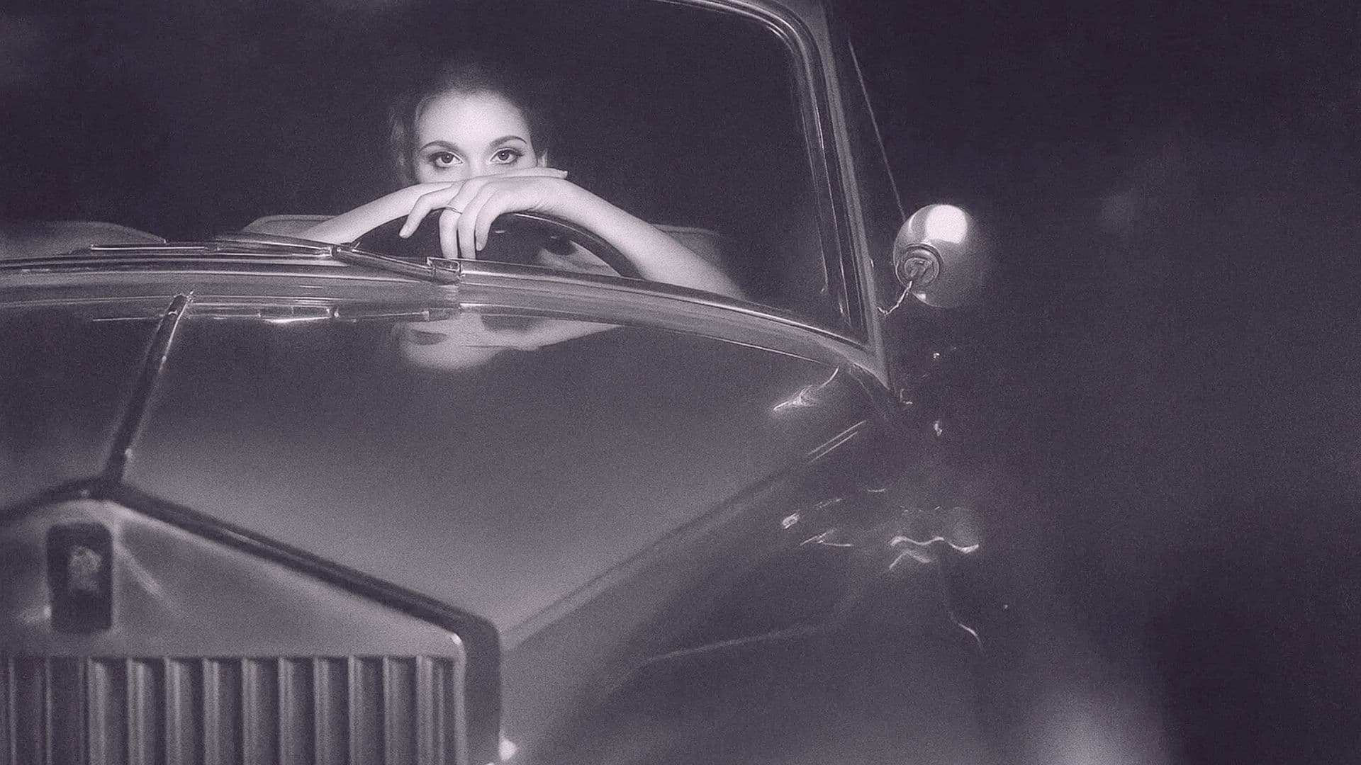 A woman riding a rolls.
