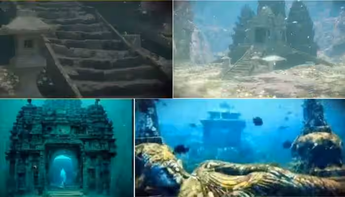Dwarka underwater ruins