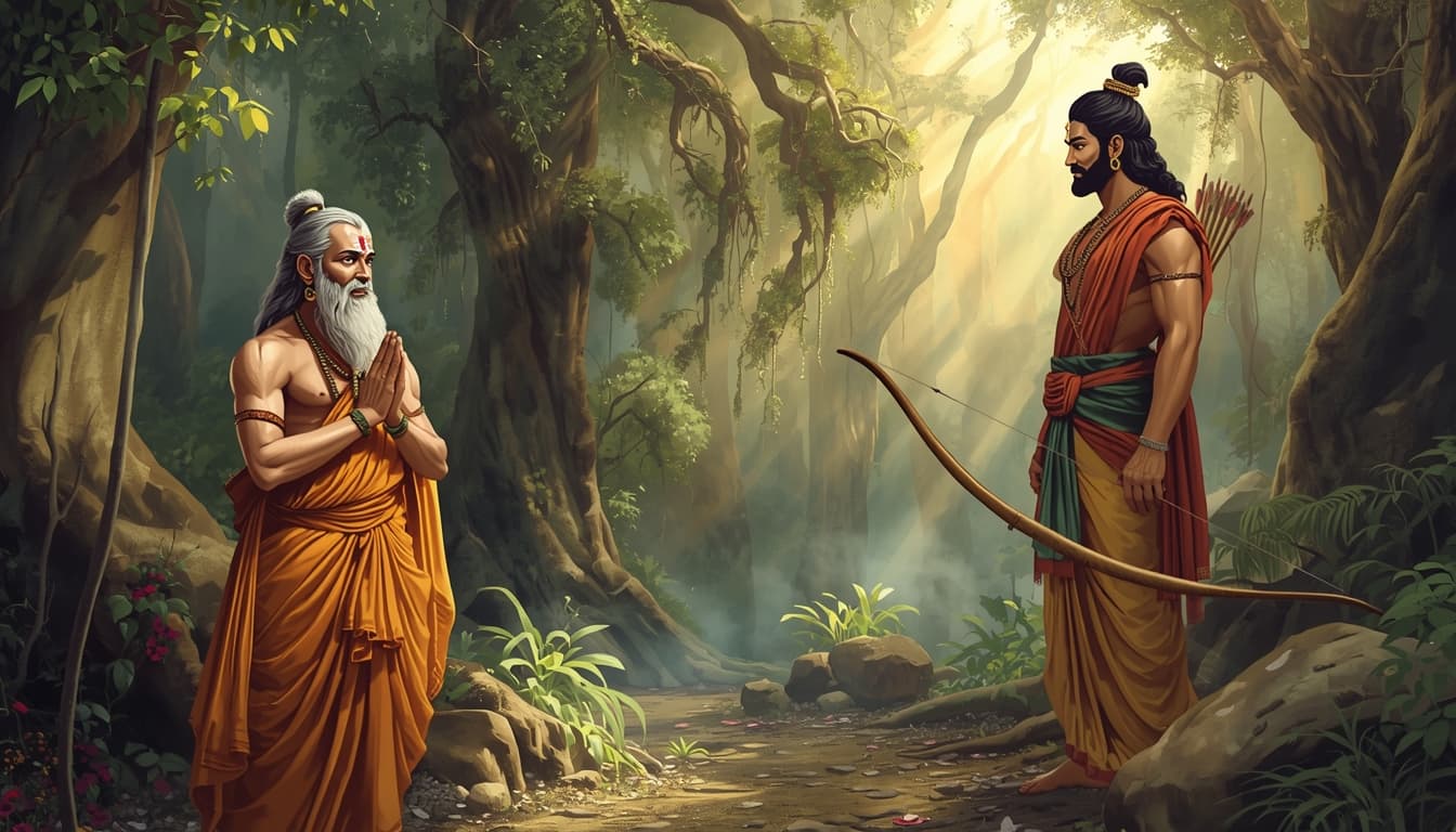 Cover image for: Kishkindha Kand Part 1 | When Ram Met Hanuman