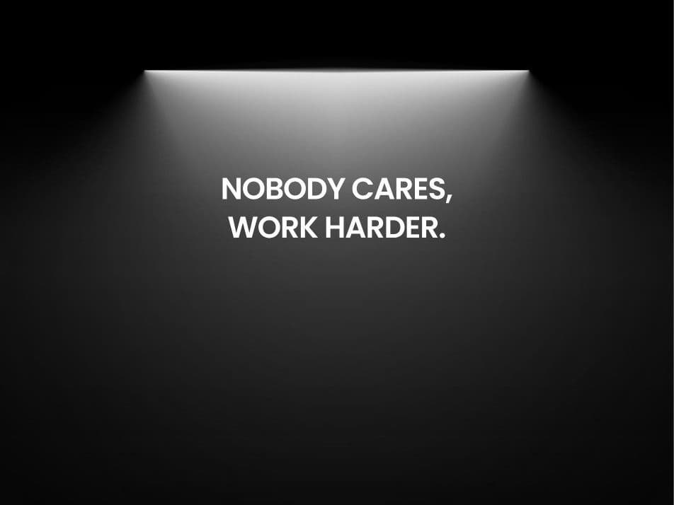 work hard