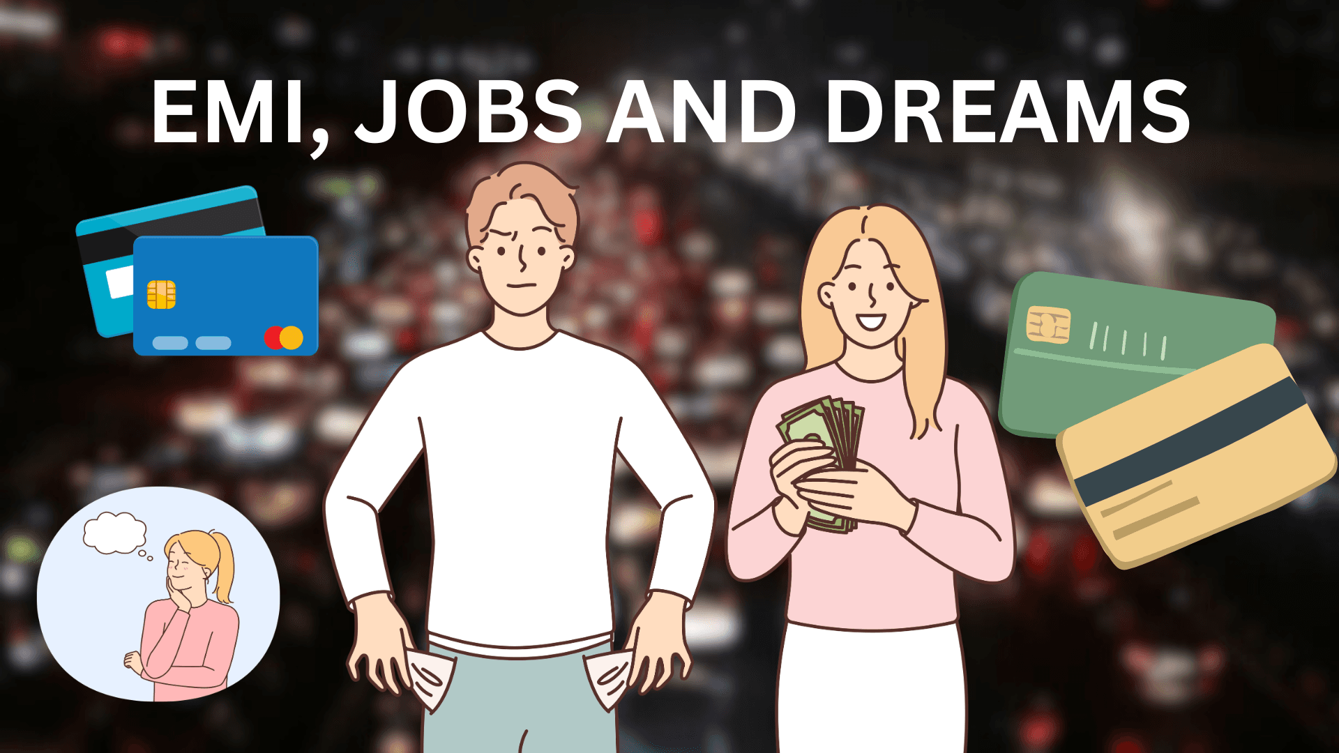 Cover image for blog post 'EMIs, Jobs, and Dreams: How the System Keeps You Too Busy To Think'