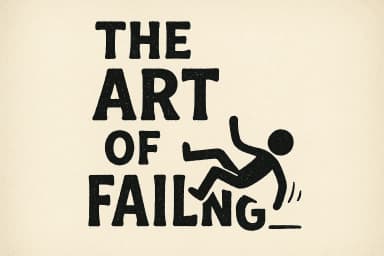 The Art of Failing (and Not Hating Yourself)