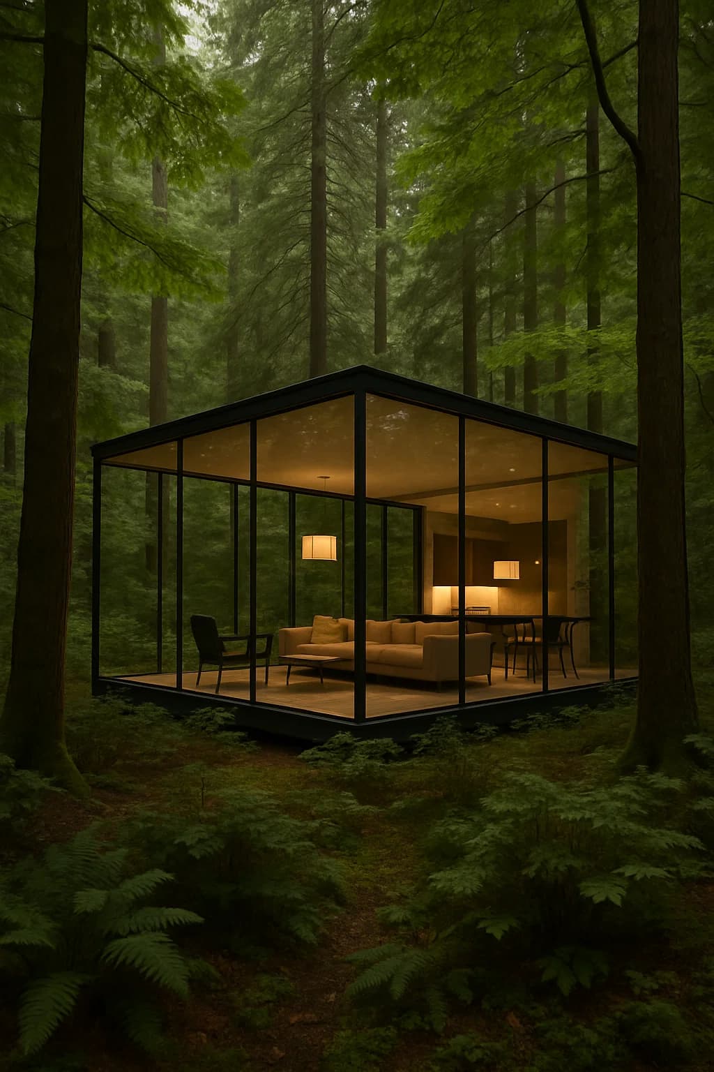 Dream cabin in the mountains